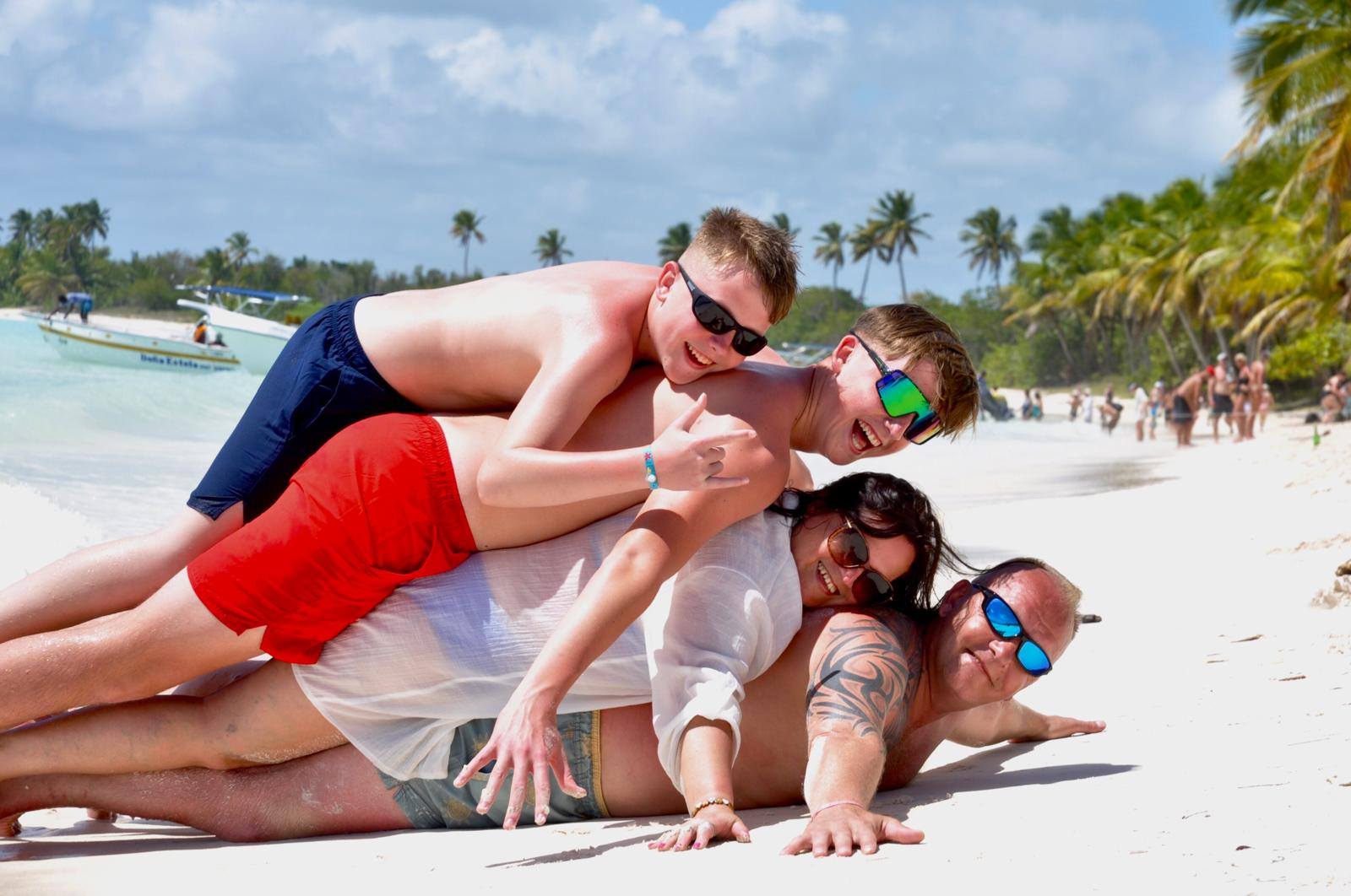 Saona Island Semi Private  VIP  By Seaside Punta cana excursions